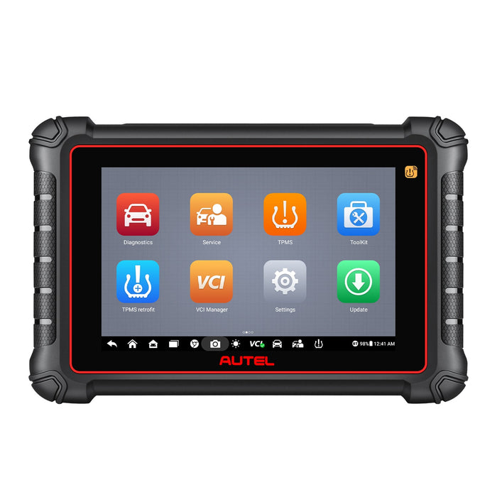 Autel Maxicom MK900TS丨Escáner de diagnóstico TPMS profesional丨Reaprendizaje/reemplazo/programación de sensores TPMS丨Sistema completo multimarca 40+ Servicio丨Multilingüe