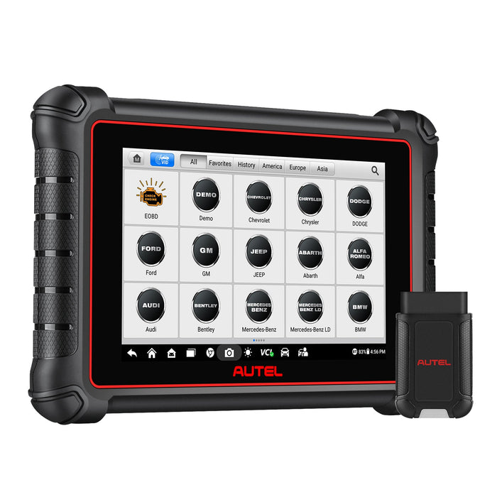 Autel Maxicom MK900BT OBDII Escáner de diagnóstico丨Android 11 Pantalla de 8'' Cámara trasera 8M丨40+ Servicio/Prueba activa/Todos los sistemas/Multimarca actualizado de MX900