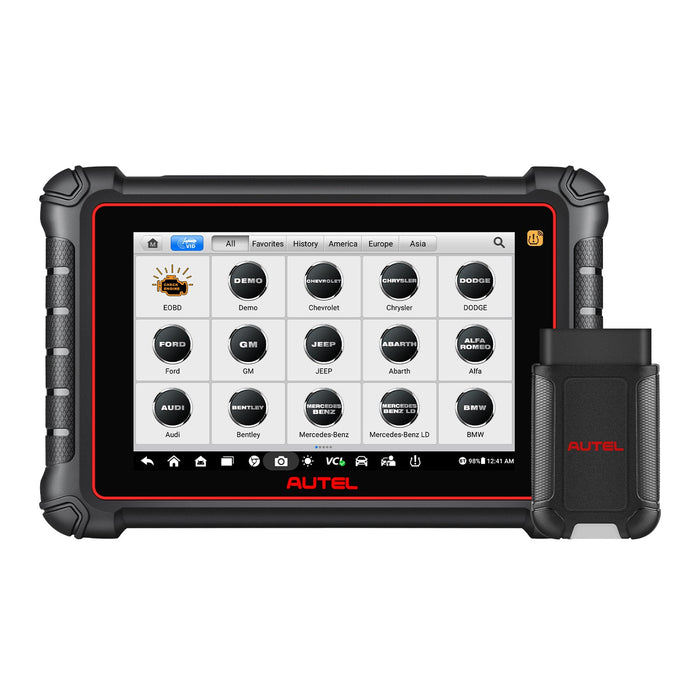 Autel Maxicom MK900TS丨Escáner de diagnóstico TPMS profesional丨Reaprendizaje/reemplazo/programación de sensores TPMS丨Sistema completo multimarca 40+ Servicio丨Multilingüe