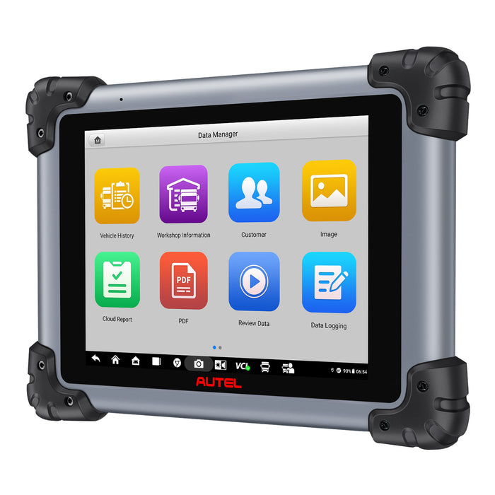 Autel MaxiSys MS908CV II Diagnosis Scanner For Heavy-duty Trucks and Commercial Vehicle /J2534 ECU Re-Programming & Coding/ 62+ services/OE-Level Full System /Global Version Multi-language