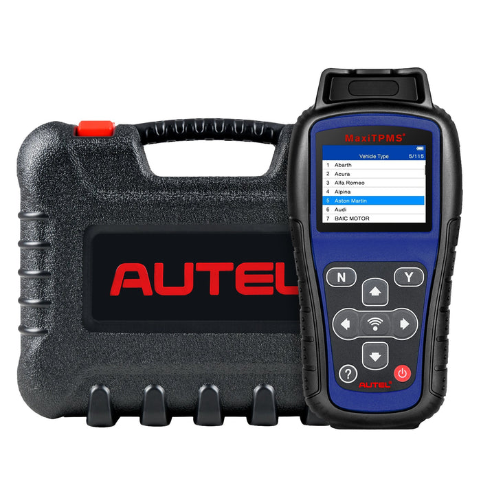 【2024 más nuevo】Autel MaxiTPMS TS501 Pro Herramienta TPMS profesional丨Reaprender/activar sensores丨Programar sensores MX丨Diagnóstico completo del sistema TPMS丨Multilingüe/Actualización gratuita de por vida