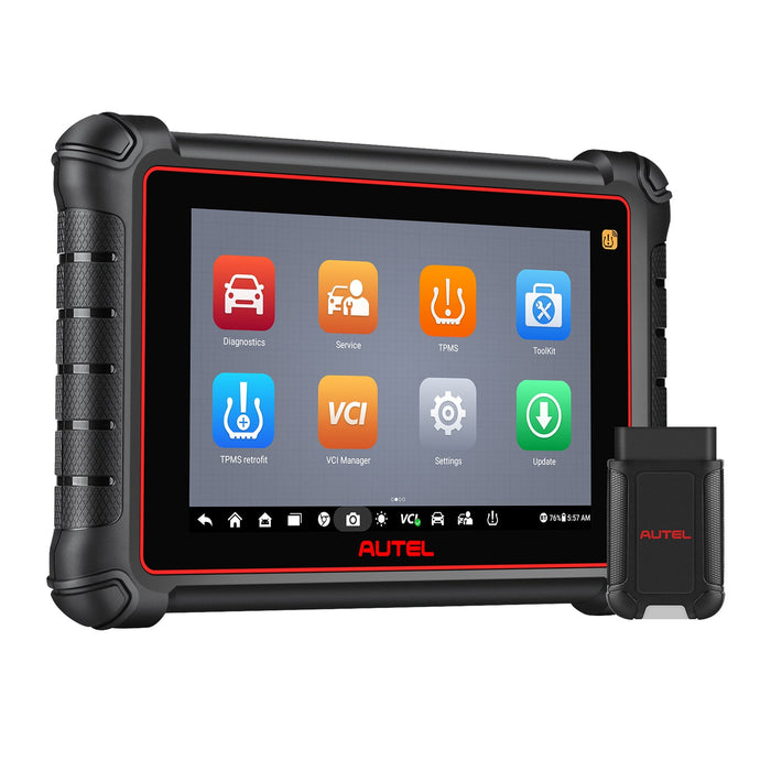 Autel Maxipro MP900TS TPMS Escáner 丨Android 11 TPMS Reaprendizaje/Reemplazo/Programación de sensores丨Codificación ECU丨Servicio de reinicio 40+丨Control bidireccional