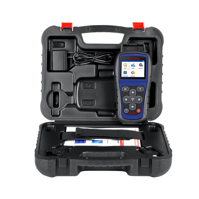 【2024 más nuevo】Autel MaxiTPMS TS501 Pro Herramienta TPMS profesional丨Reaprender/activar sensores丨Programar sensores MX丨Diagnóstico completo del sistema TPMS丨Multilingüe/Actualización gratuita de por vida