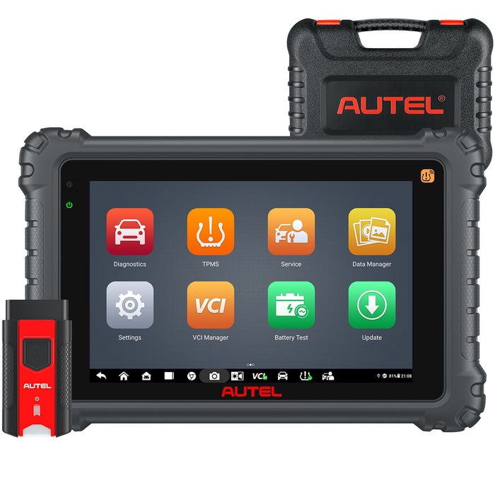 Autel MaxiCOM MK906 Pro-TS | Herramienta de reaprendizaje/programador de TPMS | Codificación ECU avanzada | Control bidireccional | 36+ Servicios | Diagnóstico de todos los sistemas|Multilenguaje