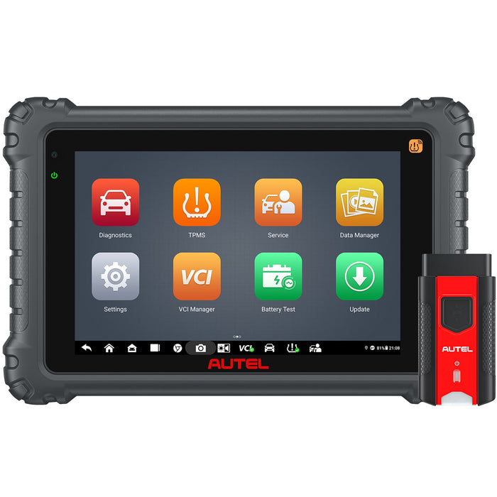 Autel MaxiCOM MK906 Pro-TS | Herramienta de reaprendizaje/programador de TPMS | Codificación ECU avanzada | Control bidireccional | 36+ Servicios | Diagnóstico de todos los sistemas|Multilenguaje