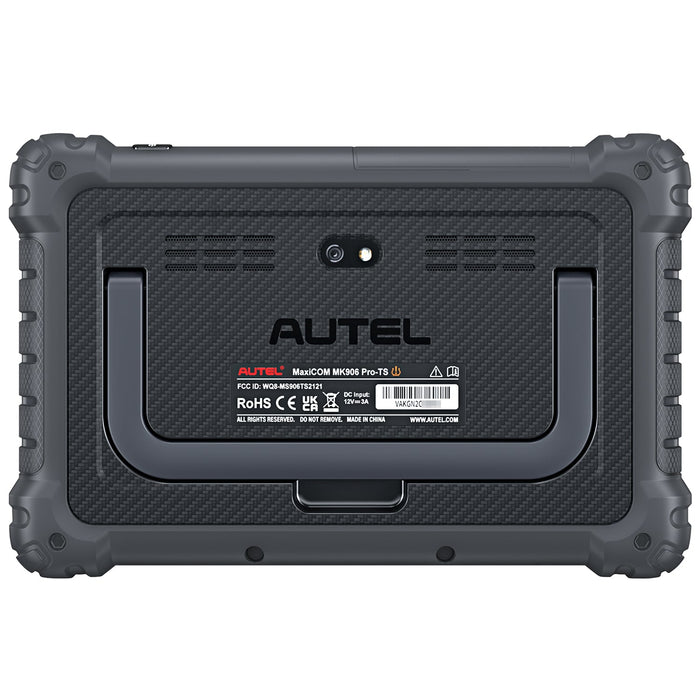 Autel MaxiCOM MK906 Pro-TS | Herramienta de reaprendizaje/programador de TPMS | Codificación ECU avanzada | Control bidireccional | 36+ Servicios | Diagnóstico de todos los sistemas|Multilenguaje