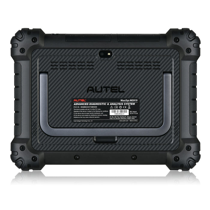 Autel MaxiSys MS919 Top Level Diagnosis Scanner/J2534 ECU Programming/Coding/Topology Map 2.0/Bidirectional Control/40+Reset Service/Global Version Multi-language
