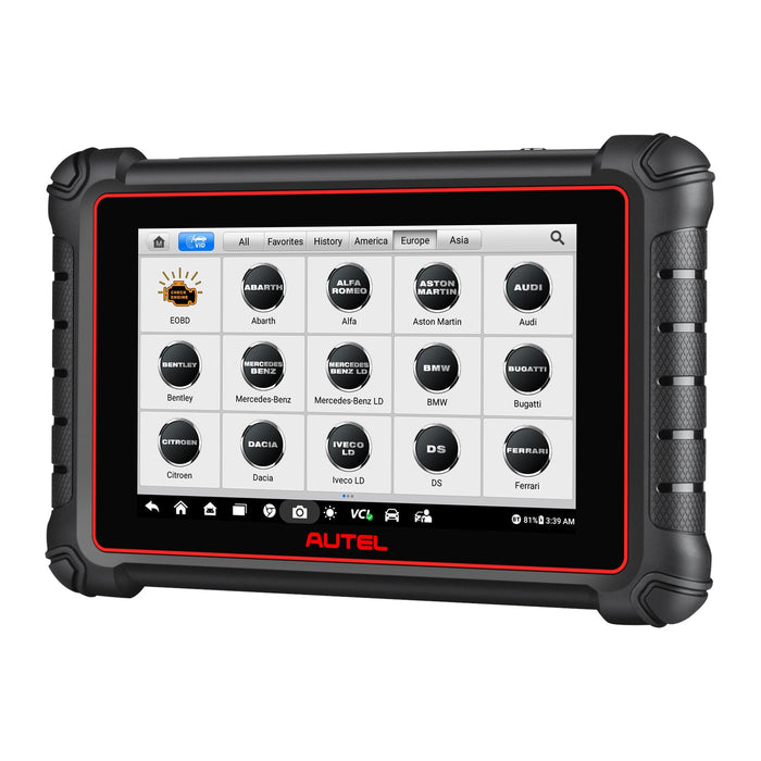 【2024 más nuevo】Autel Maxipro MP900BT Escáner de diagnóstico丨Pantalla de 8''/codificación ECU avanzada丨Control bidireccional丨multimarca de todos los sistemas丨Más de 40 servicios丨Multilingüe