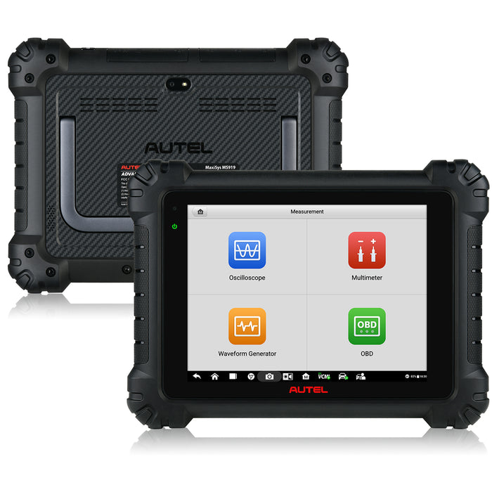 Autel MaxiSys MS919 Top Level Diagnosis Scanner/J2534 ECU Programming/Coding/Topology Map 2.0/Bidirectional Control/40+Reset Service/Global Version Multi-language