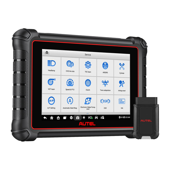 【2024 más nuevo】Autel Maxipro MP900BT Escáner de diagnóstico丨Pantalla de 8''/codificación ECU avanzada丨Control bidireccional丨multimarca de todos los sistemas丨Más de 40 servicios丨Multilingüe