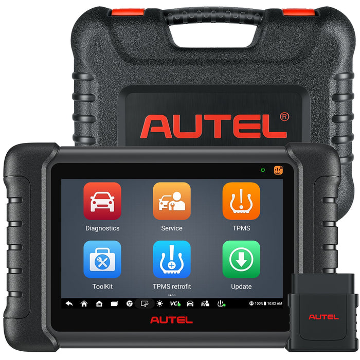 Autel MaxiCheck MX808S-TS/MK808S-TS TPMS Diagnosis Scanner | MX-Sensor Programming | TPMS relearn/replace | OE-Level All Systems Diagnosis | 30+ Special Reset Services |Multi-Language