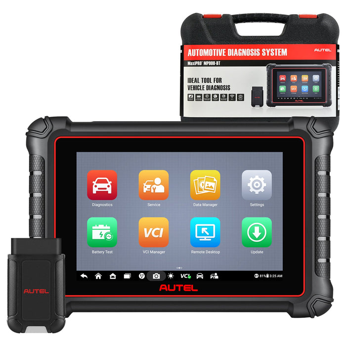 【2024 más nuevo】Autel Maxipro MP900BT Escáner de diagnóstico丨Pantalla de 8''/codificación ECU avanzada丨Control bidireccional丨multimarca de todos los sistemas丨Más de 40 servicios丨Multilingüe