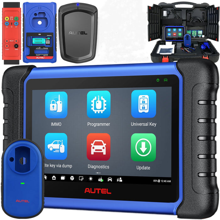 Autel MaxiIM IM508S| Con programador clave XP200 | Agregar claves | Todas las llaves perdidas | Todo el diagnóstico del sistema | 28+ Servicios