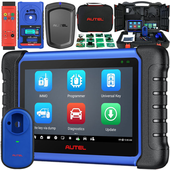 Autel MaxiIM IM508S| Con programador clave XP200 | Agregar claves | Todas las llaves perdidas | Todo el diagnóstico del sistema | 28+ Servicios