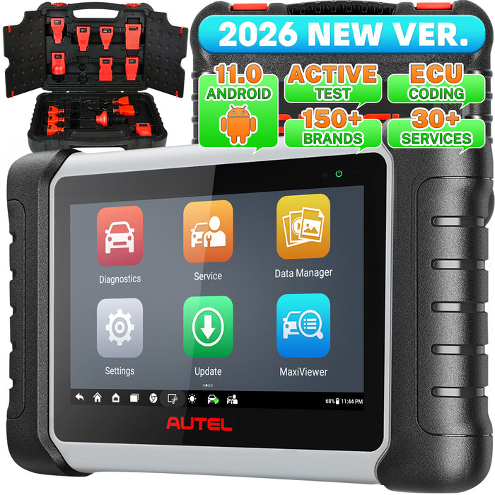 【Actualización de 2 años】Autel MaxiPRO MP808S KIT  | Igual que MS906 | Codificación ECU | Control bidireccional | Servicio de reinicio más de 30 | todos los sistemas a nivel OE | Multi-idioma