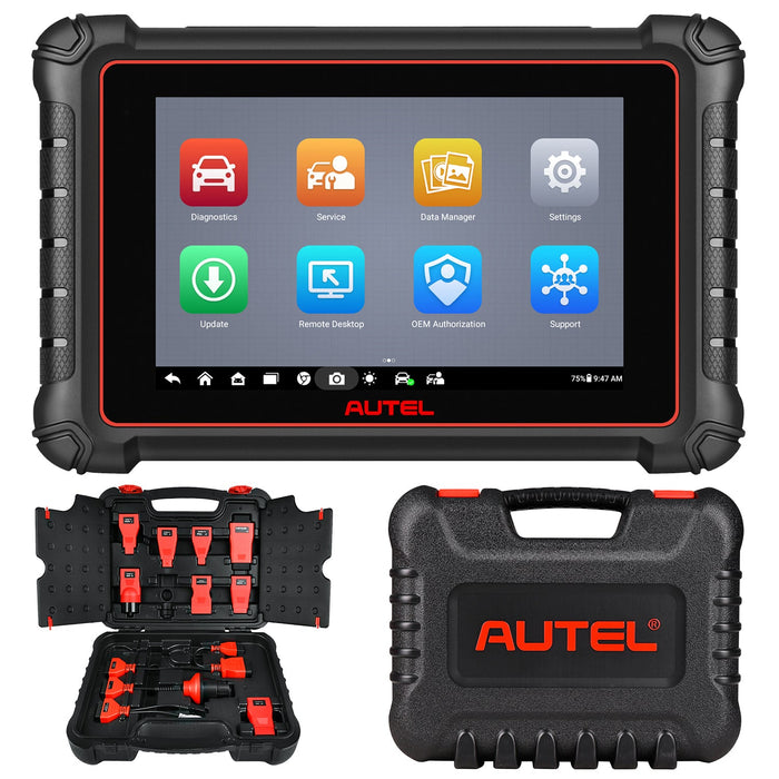 Autel Maxipro MP900 Kit(MP900+Box Adapters) Diagnosis Scanner丨Android 11 Multi-Brand Full System丨40+ Service丨ECU Coding丨Multi-language