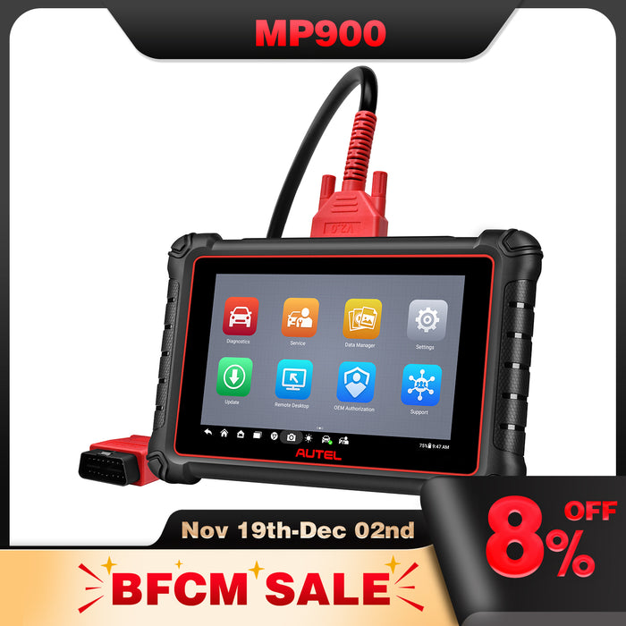 Autel Maxipro MP900丨Escáner de diagnóstico丨Sistema completo multimarca Android 11丨Servicio 40+丨Codificación ECU丨Multilingüe