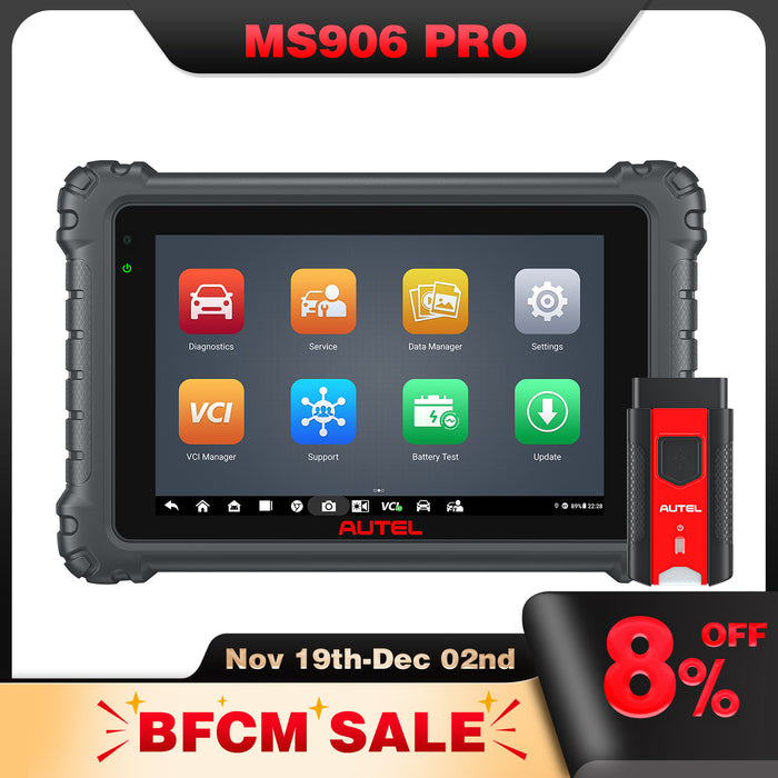 Autel MaxiSys MS906 Pro |  New Android 10.0| Advanced ECU Coding | Bi-Directional Control | 36+ Services | OE-Level All Systems Diagnosis