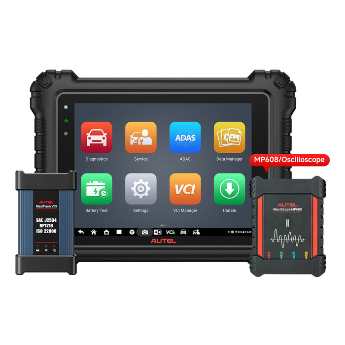 Autel MaxiSys MS909丨Programación/codificación de la ECU J2534/Mapa de topología 2.0/Control bidireccional/Servicio de reinicio 40+/idioma español