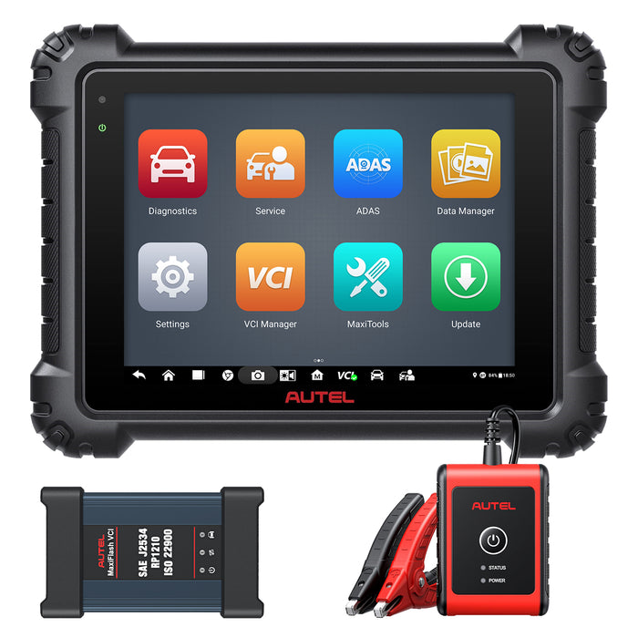 Autel MaxiSys MS909 Top Level Diagnosis Scanner/J2534 ECU Programming/Coding/Topology Map 2.0/Bidirectional Control/40+Reset Service/Global Version Multi-language