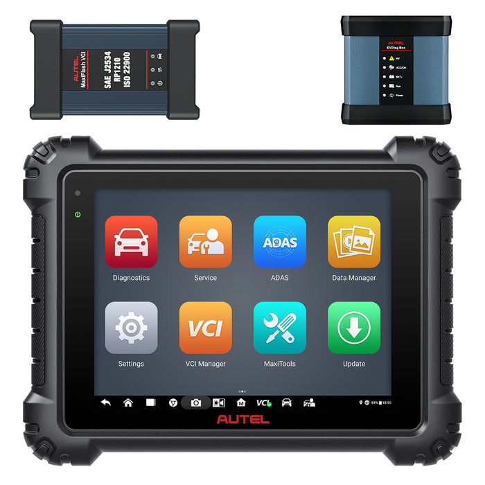 Autel MaxiSys MS909 Top Level Diagnosis Scanner/J2534 ECU Programming/Coding/Topology Map 2.0/Bidirectional Control/40+Reset Service/Global Version Multi-language