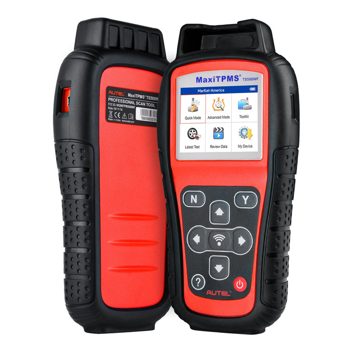 Autel MaxiTPMS TS508WF TPMS Wifi Herramienta de reaprendizaje | 4 formas de programar sensores MX | 3 formas de reaprender sensores OEM | Modo rápido/avanzado丨Versión mejorada de TS501/TS408