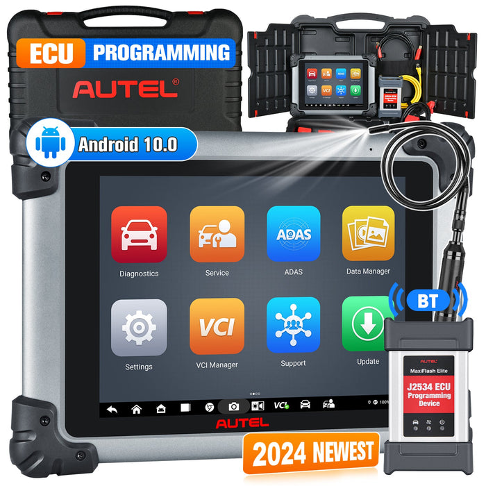 Autel MaxiSys MS908S Pro II | Con programación ECU J2534 | Codificación ECU | Pruebas activas | Más de 36 servicios especiales de reinicio | todos los sistemas a nivel OE | Actualizado de MK908 Pro/MS908 Pro/multilingüe