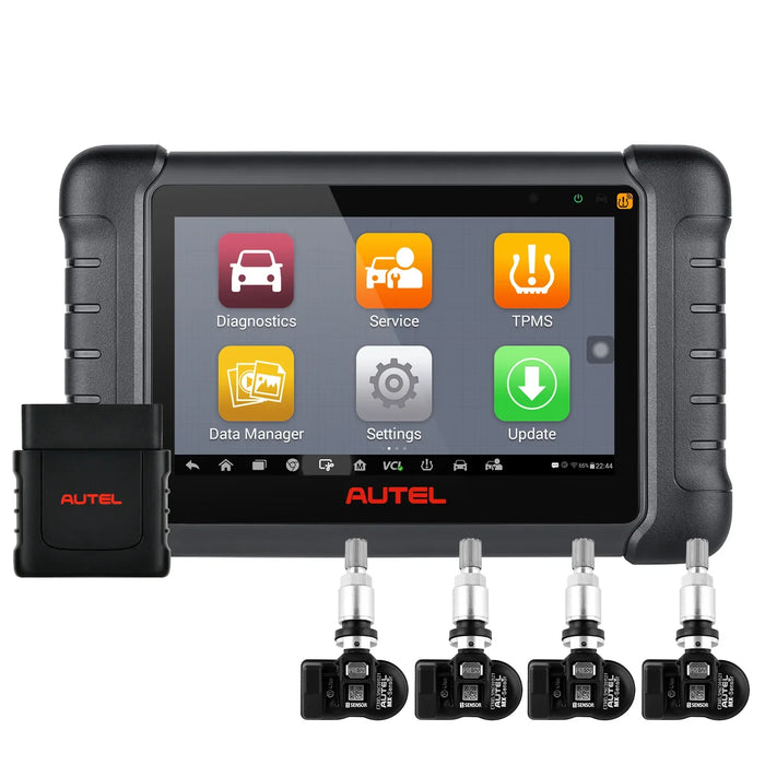 【2 gratis MX-sensors】Autel MaxiCheck MX808S-TS | Programación completa del sensor TPMS | Igual que MK808S-TS | todos los sistemas a nivel OE | Más 30 servicios | Varios idiomas